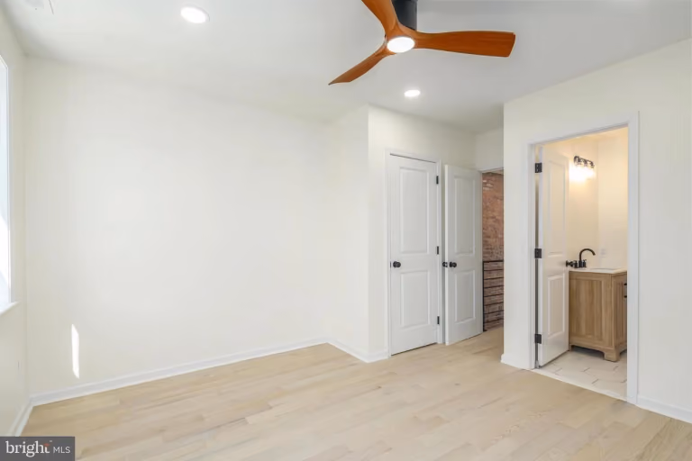 6xx Gerritt St — finished front bedroom.